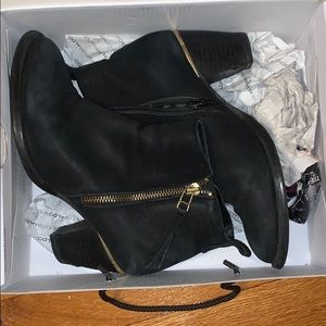 Black booties